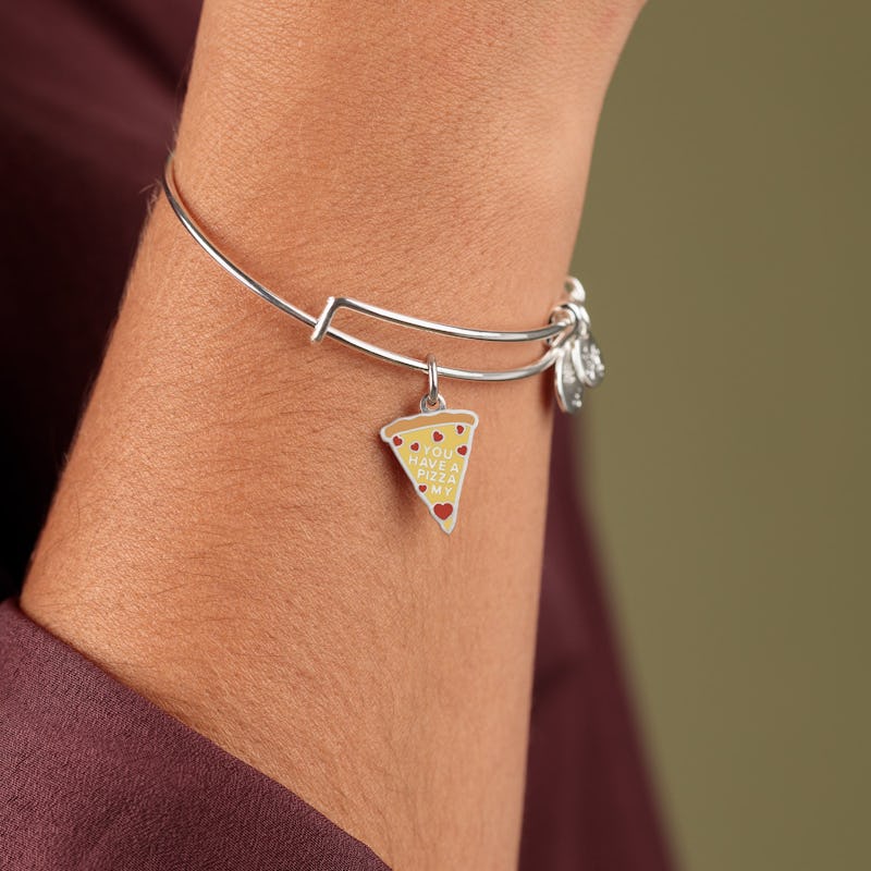 'You Have a Pizza My Heart' Charm Bangle