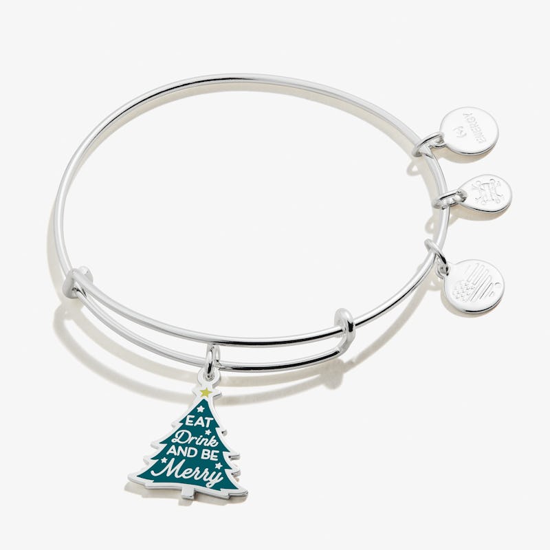'Eat, Drink, and Be Merry' Charm Bangle