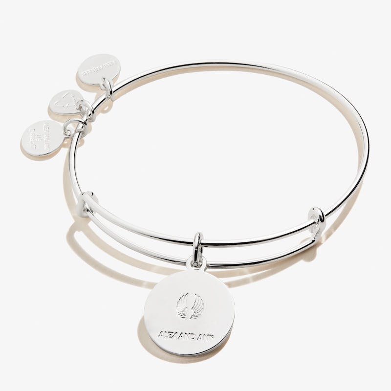 'Let Your Dreams Be Your Wings' Charm Bangle