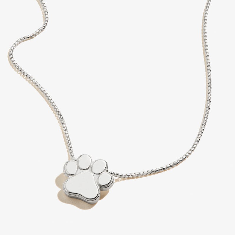 Paw Print of Love Necklace, .925 Sterling Silver, Alex and Ani