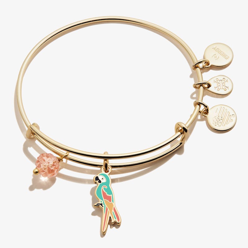 Tropical Parrot Duo Charm Bangle