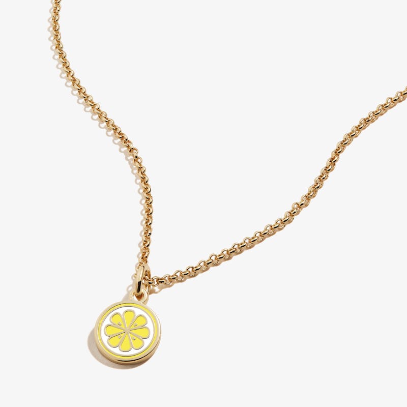 Zest for Life Lemon Charm Necklace