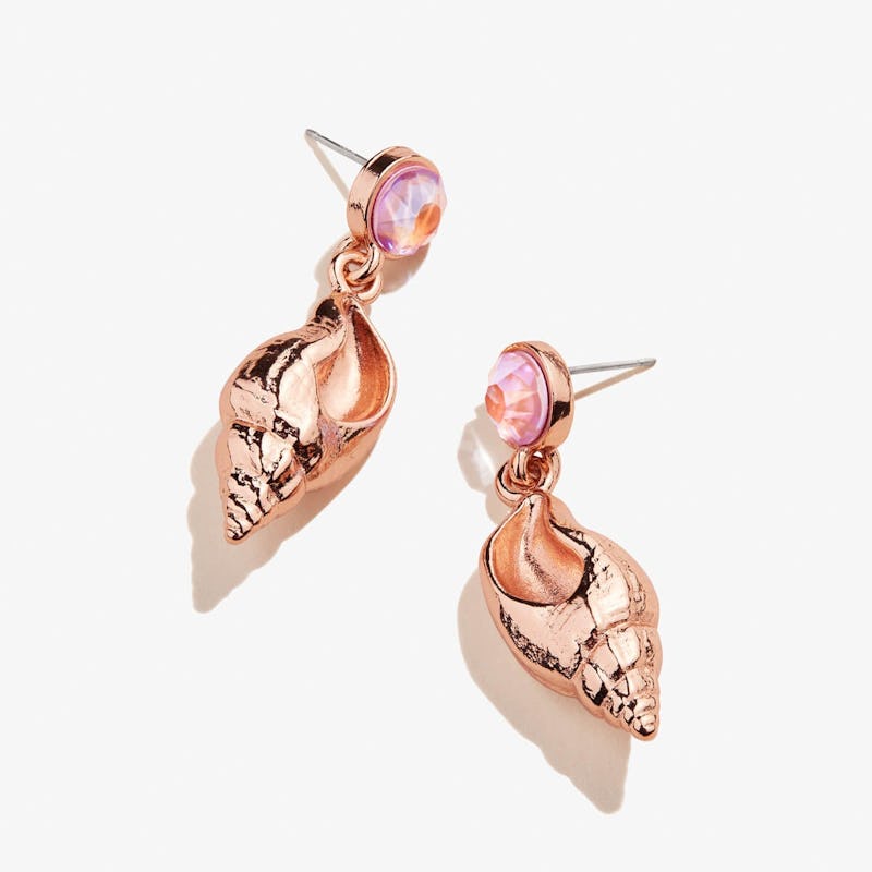 Conch Shell Drop Earrings