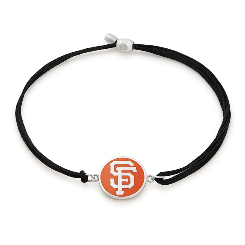 San Francisco Giants MLB Charm Pull Cord Bracelet