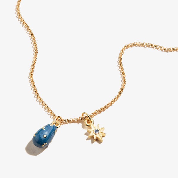 Celestial Starburst Duo Charm Necklace