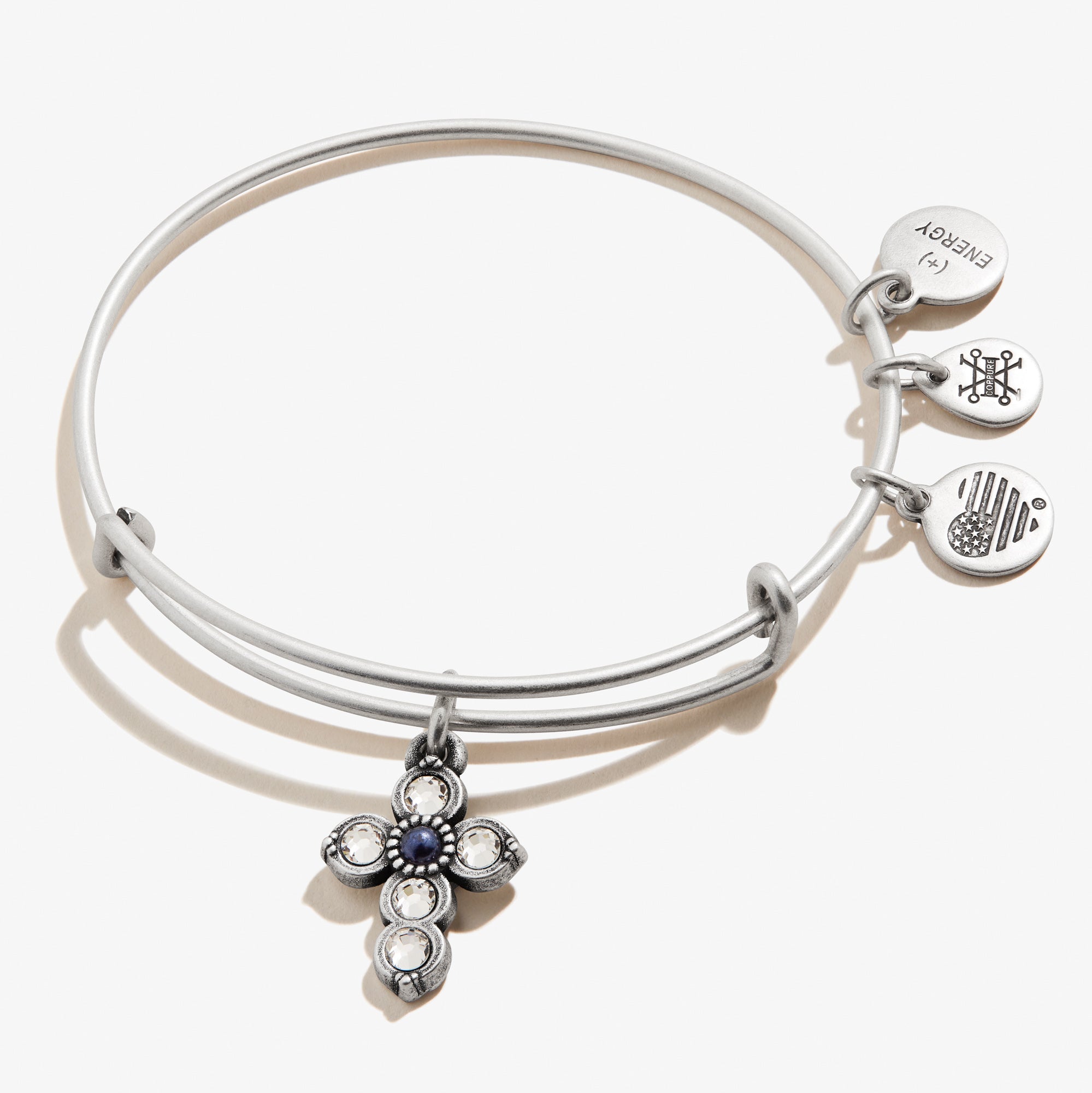 Pearl Infusion Festive Charm Alex and Ani Path of Symbols Expandable Bangle for Women 2 to 3.5 in Rafaelian Gold Finish 