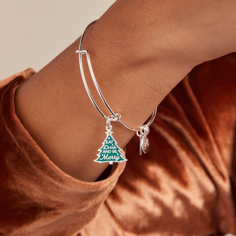 'Eat, Drink, and Be Merry' Charm Bangle