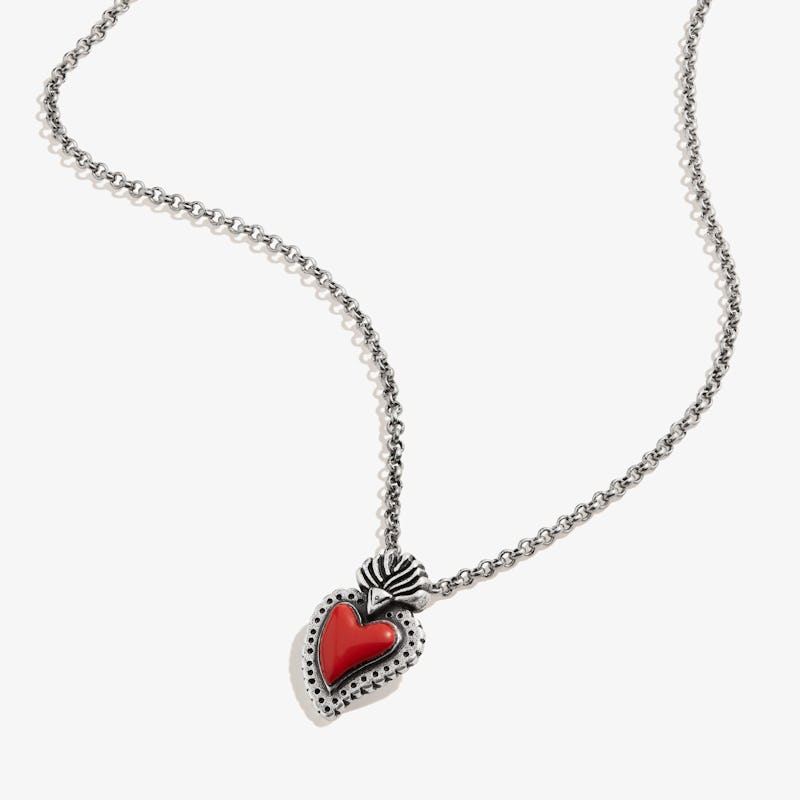 Frida Kahlo Sacred Heart Necklace