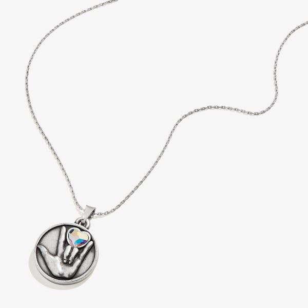 'I Love You' Sign Language Necklace