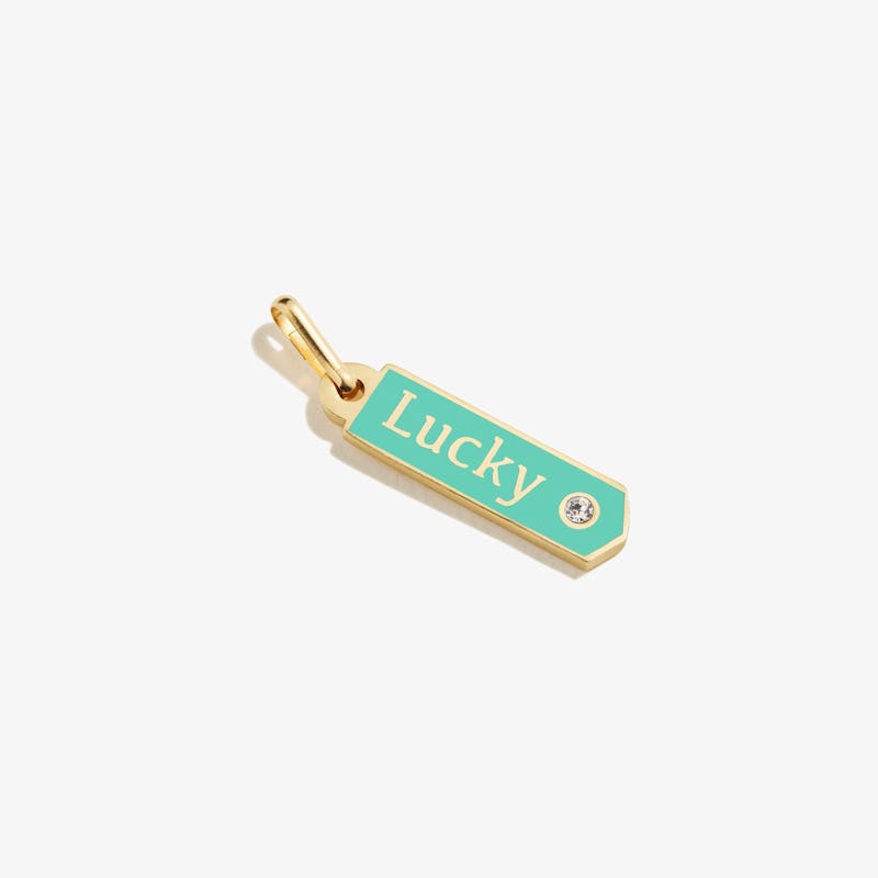 'Lucky' Tag Charm