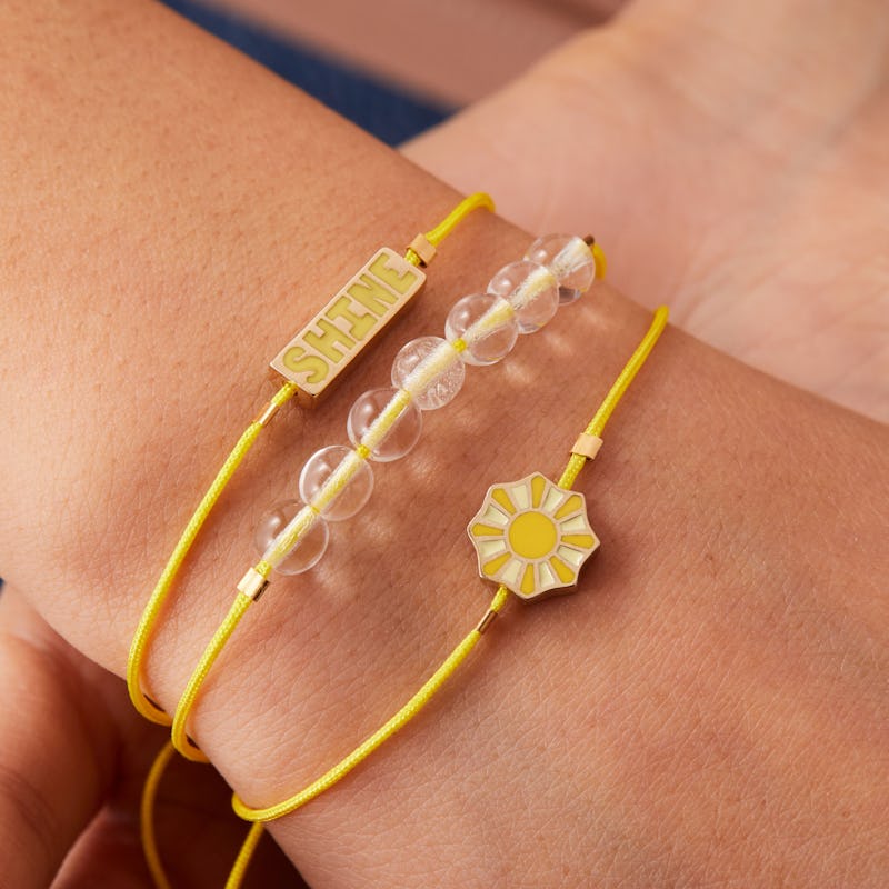 Sunshine Cord Bracelets, Set of 3
