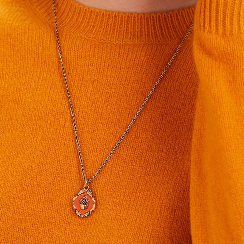 Token of Growth Acorn Charm Necklace