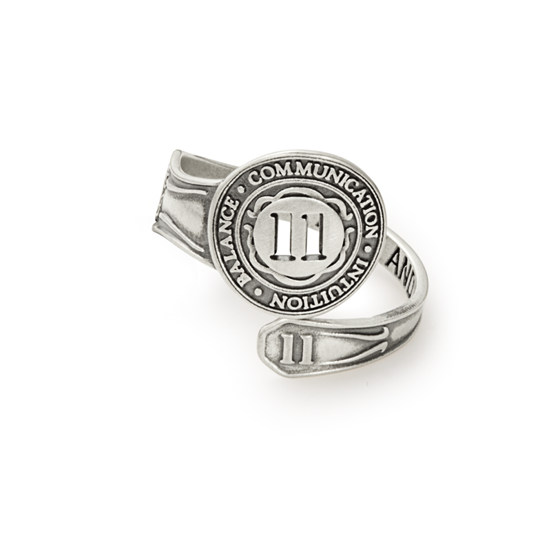 Number 11 Spoon Ring